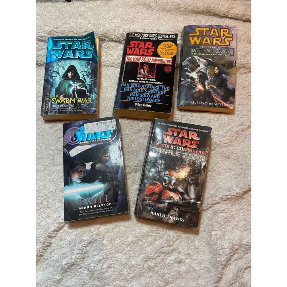 Vintage Star Wars book bundle